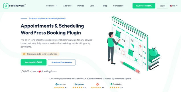 bookingpress website