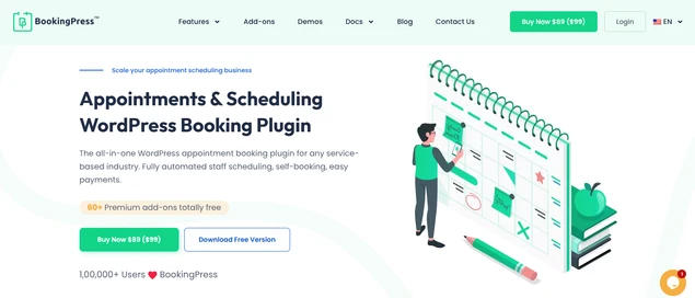 bookingpress website