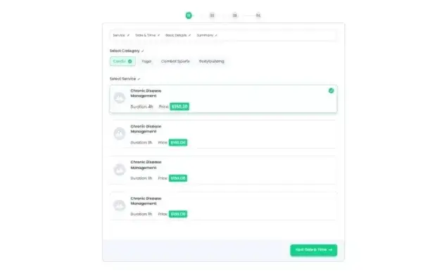 online booking system