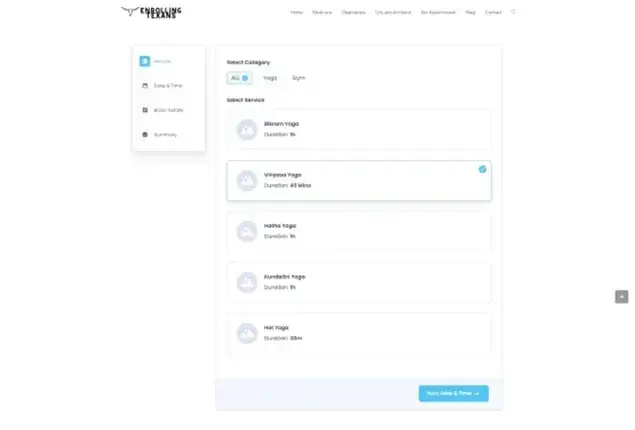 bookingpress schedule
