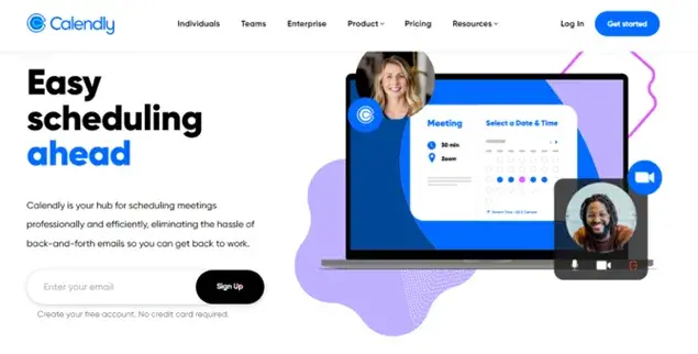 Calendly online scheduling software