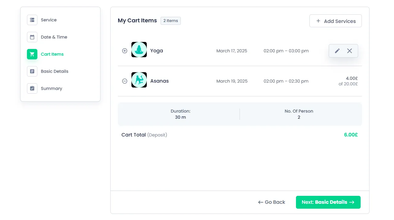 Cart Addon