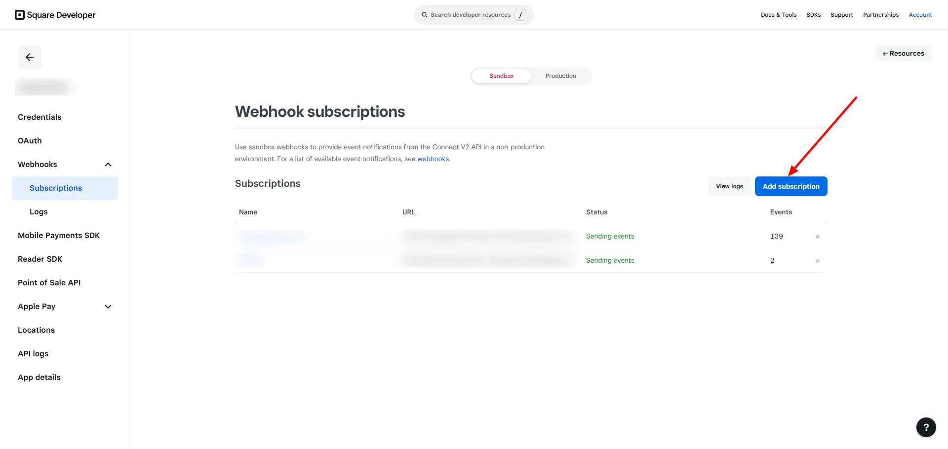 Configuring Webhook URL