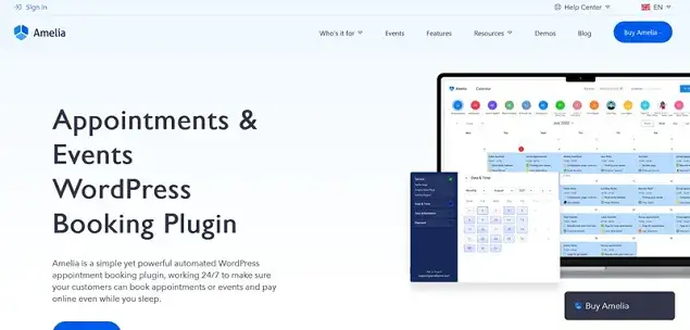 Amelia Booking Plugin