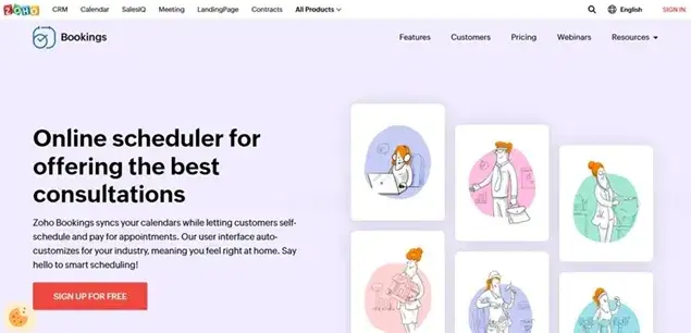 Zoho Bookings Software