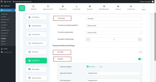 add payment gateways