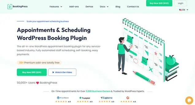 BookingPress Appointment Scheduling Software