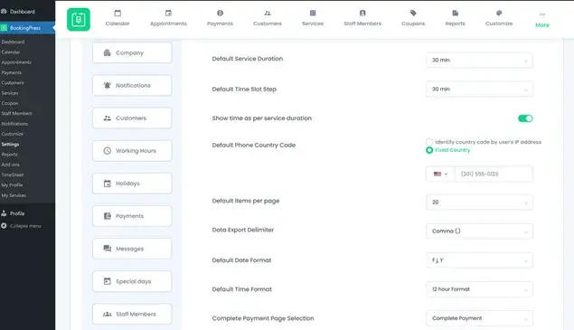add fitness booking details