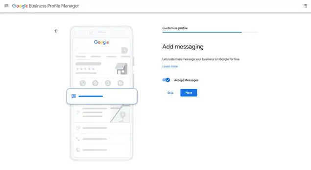 Google business profile manager