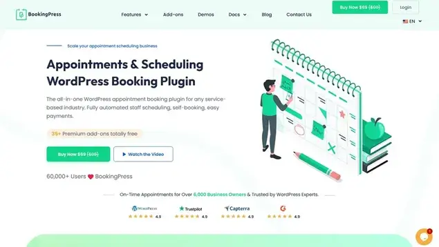 BookingPress Appointment WordPress Plugin