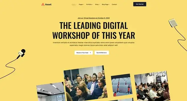 Asset WordPress Theme
