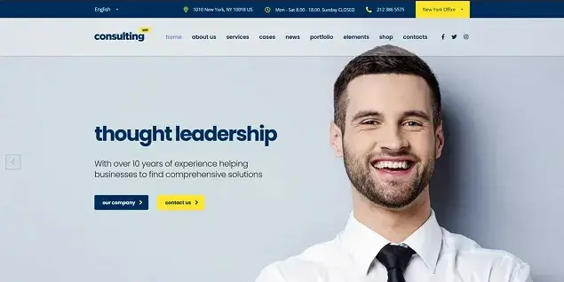 Consulting WordPress Theme