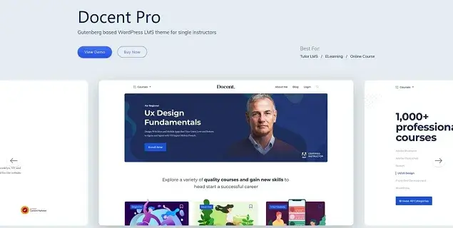 Docent Pro WordPress Theme