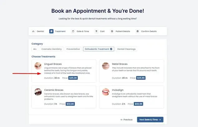 Add service descriptions