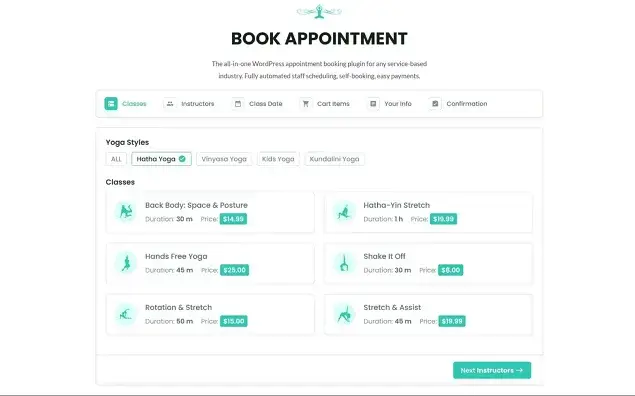 BookingPress Booking Form