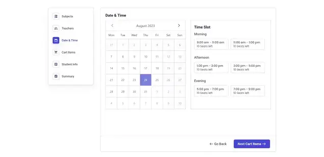 Automated Appointment Scheduling Form