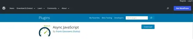 Async JavaScript Plugin