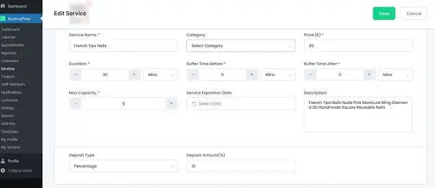 customize services according to your need