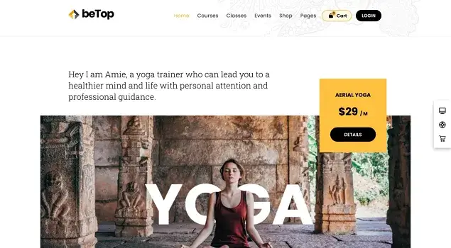 BeTop Coaching WordPress Theme