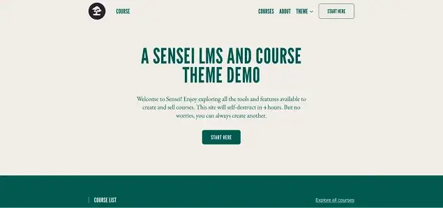 Course Theme for Educators