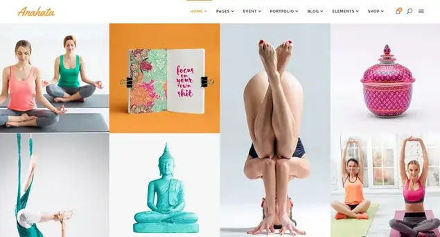 Anahata WordPress Theme for Yoga