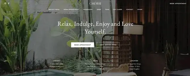 Chérie - Beauty Salon Spa Theme