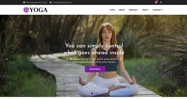 Yoga WP Theme (Free)