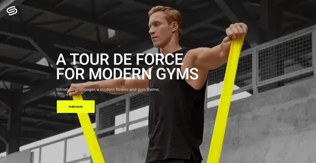 Stronger - Gym and Fitness Theme