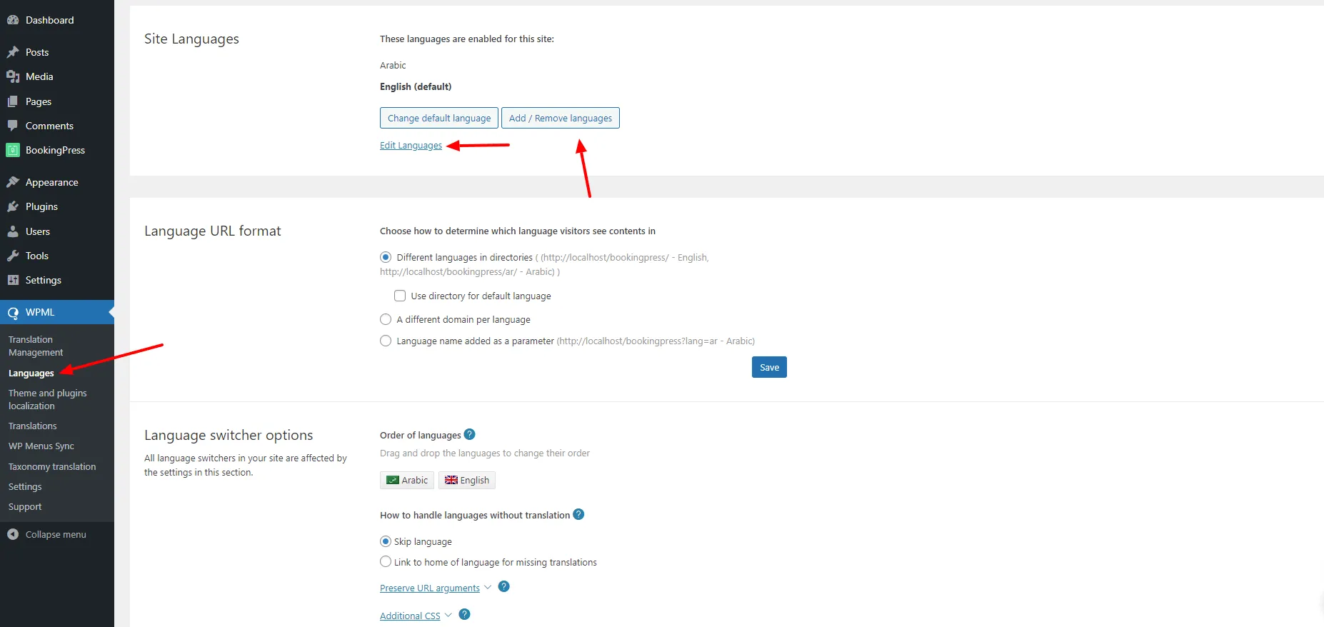 Use WPML With Multi-Language Add-on