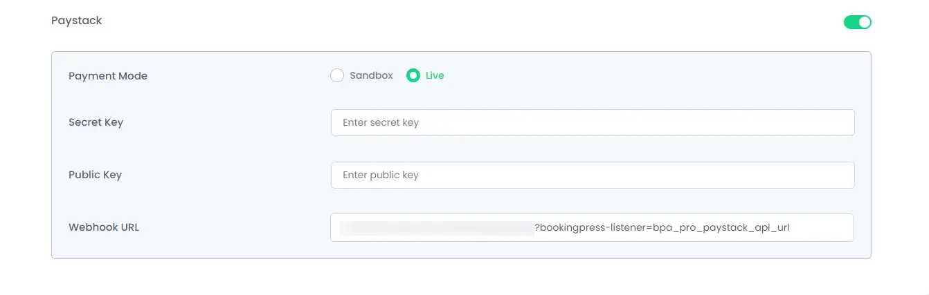 Paystack Payment