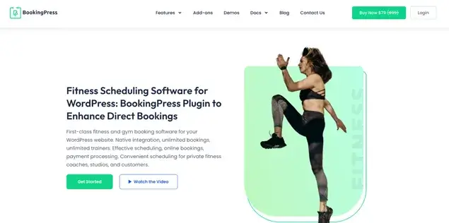 BookingPress Fitness Scheduling Software