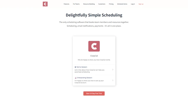 cozycal website