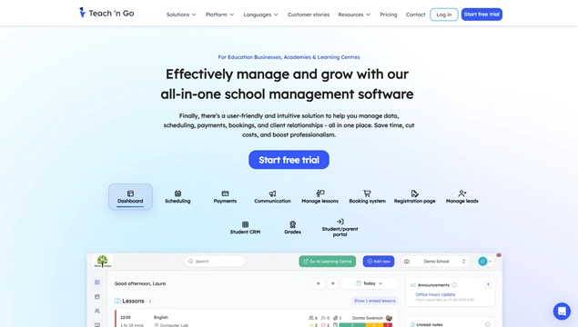 teach n go website