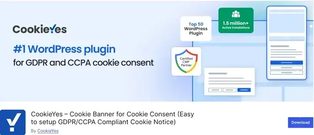 CookieYes – Cookie Banner for Cookie Consent