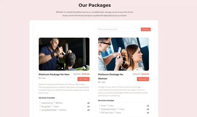 BookingPress Package