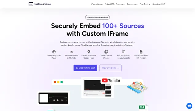 Custom iFrame
