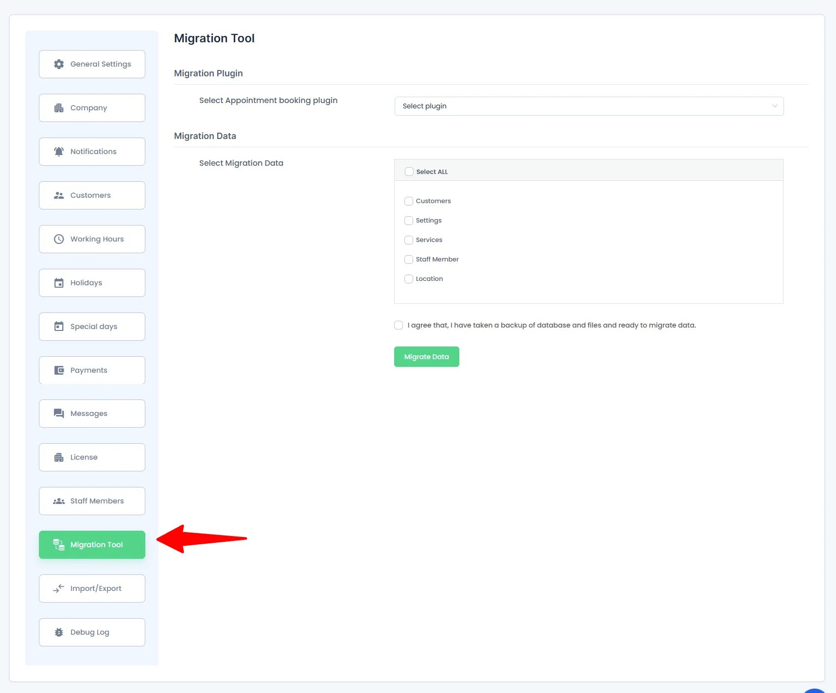 Migration Tool 