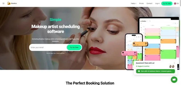 booklux booking system