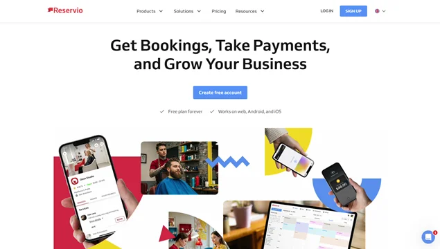 reservio website