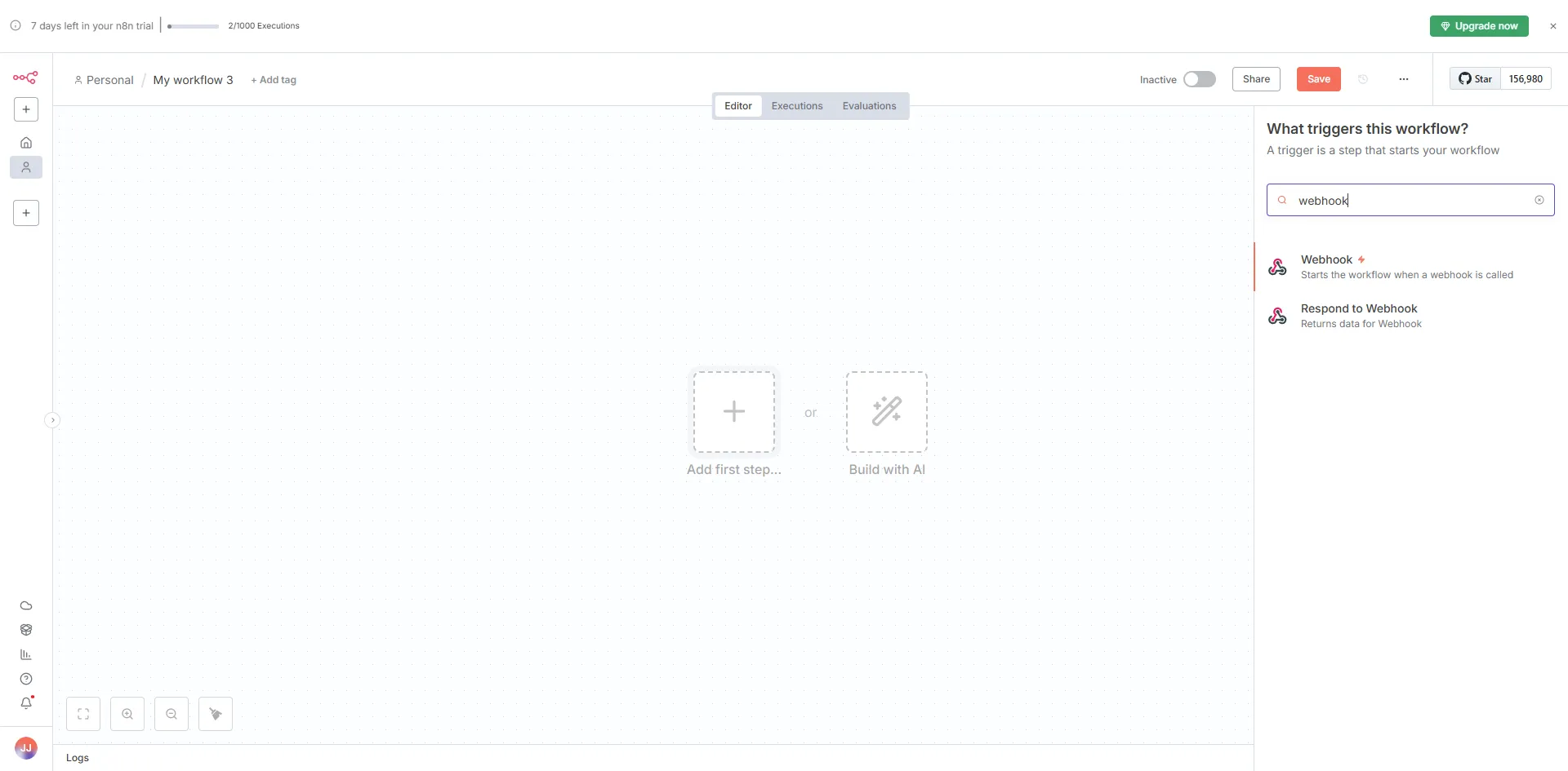 Create a Webhook