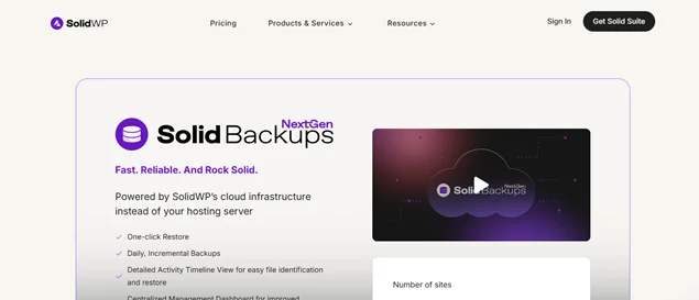 solid backups