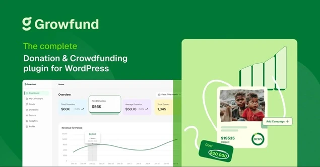 growfund donation plugin