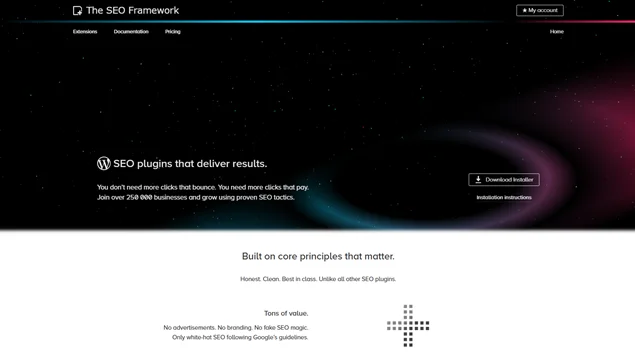 the seo framework