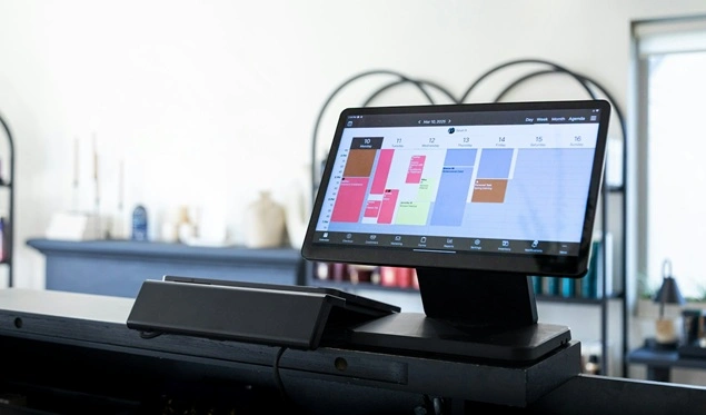booking interface