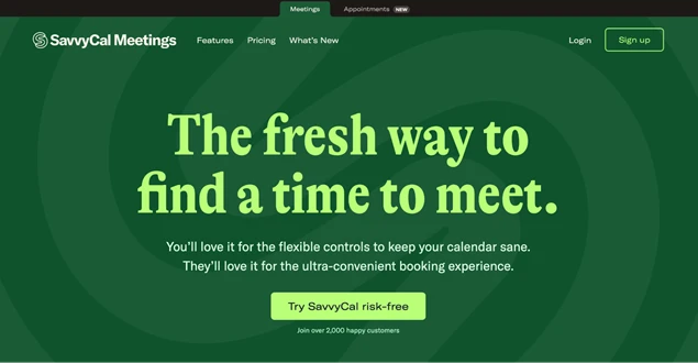 savvycal website