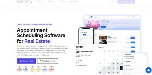 schedly website