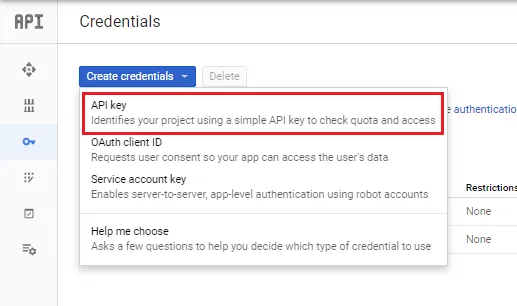 Credentials