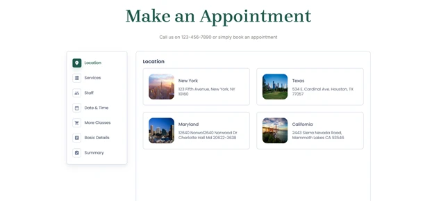 location-based availability