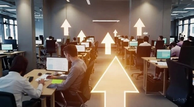 whole working company scene