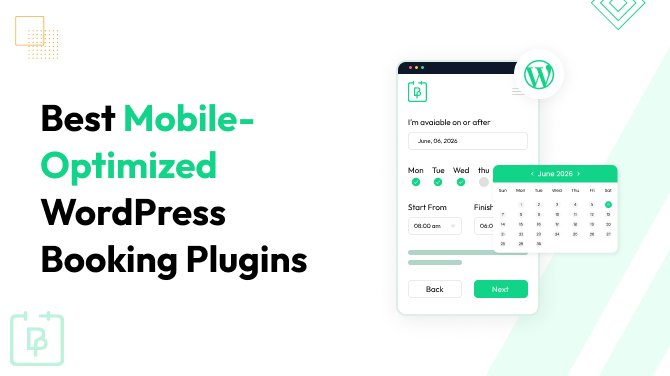 7 Best Mobile-Optimized WordPress Booking Plugins (Tested for Speed & UX)